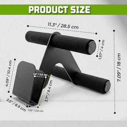 J Bryant Tibialis Raise Dumbbell Tib Trainer, Adjustable Detachable Tib Bar Alternative with Neoprene Padded Foot Strap & Secure Dumbbell Slot for Home Gym Knee Over Toes Training - color: Black For Dual Feet