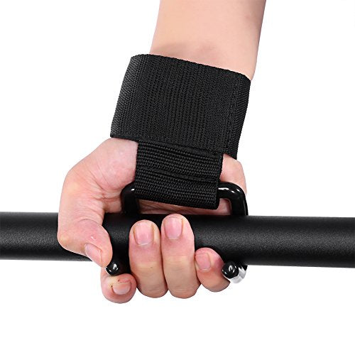 Weight Lifting Hooks, Weight Lifting Wrist Hook Straps, Heavy Duty Power Lifting Hooks Exercise Weight Cuffs, Deadlift Straps, Strength Training, Gym Workout Pull Up