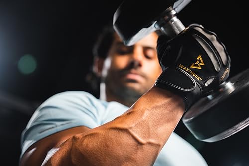 Bionic Men's Beastmode Full Finger Gym Workout Gloves - size: X-Large