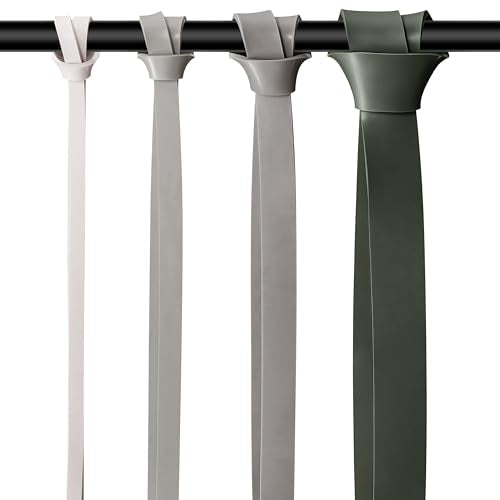 Retrospec Lift Resistance Pull Up Assistance Band Set for Working Out, Home Fitness, Toning, Stretching. Physical Therapy, Muscle Training & Exercise - Lightweight & Portable for Men & Women