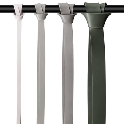 Retrospec Lift Resistance Pull Up Assistance Band Set for Working Out, Home Fitness, Toning, Stretching. Physical Therapy, Muscle Training & Exercise - Lightweight & Portable for Men & Women