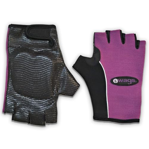Fitness Gloves for Women & Men with Wrist Support, Workout & Strength Training Gloves, Gym Accessories for Ladies/Men, & Weight Lifting Gloves - color: Purple, size: X-Small