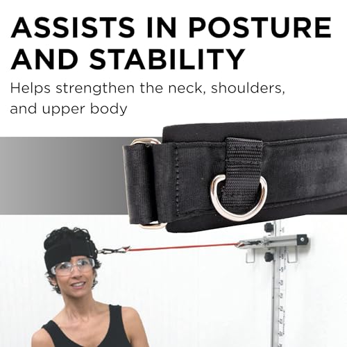 THERABAND Head Strap Attachment for Wellness Exercise & Wall Station, Adjustable Neck Exercise Strap, Durable Fabric Construction, Professional Rehab Accessory