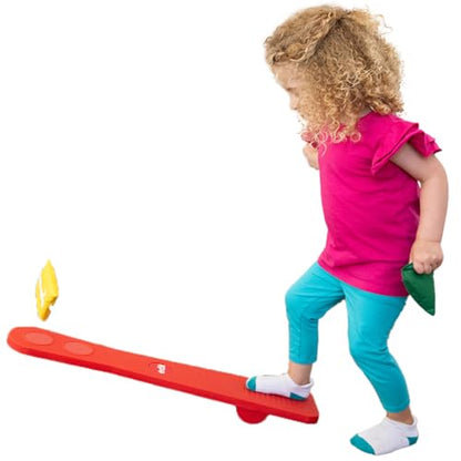 edxeducation Joey Jump | Activity for Kids Physical Play | Stomp and Catch Board | Learn to Catch | Build Coordination