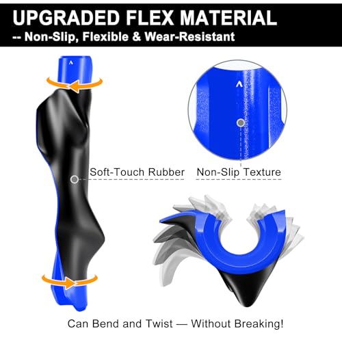 Golf Grip Trainer Right Hand, Grip Trainer Golf Club, Correct Hand Position - color: blue