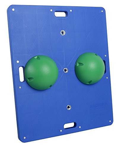 CanDo Balance Board 15x18 Inch, 2 Inch Height, Green - color: Green: Moderate, style: Rectangular