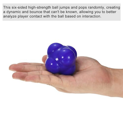 PATIKIL Reaction Balls Agility Trainer, Silicone Bounce Balls for Baseball Hand-Eye Coordination Reaction Training, Speed Reflex