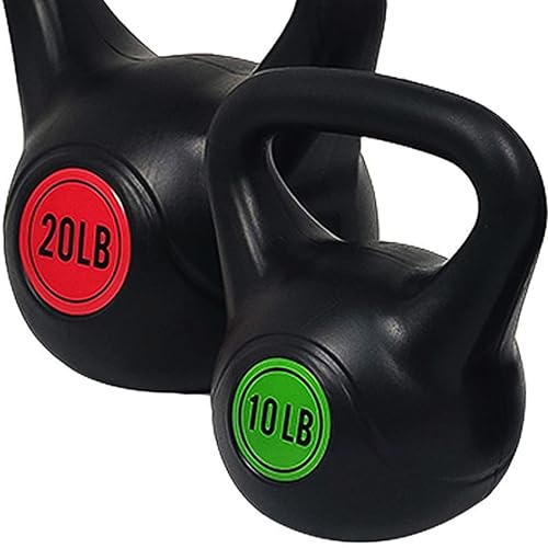 BalanceFrom Kettlebell Sets 30lbs, 45lbs, 50lbs, 75lbs 3 or 4 Piece Strength Training Kettlebells Weight Set, Multiple Sizes - style: 50 lbs Set