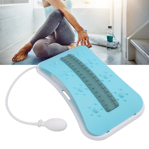 Premium Lumbar Back Stretcher Adjustable Arch Device, Non Slip Ergonomic Spine Board for Home Gym, Easy Height Adjustment for Flexibility Enhancement
