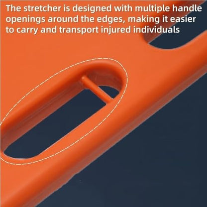 Four Folding Back Stretcher Board, PE Plastics Ambulance Stretcher, Water Floating Stretcher, Lumbar Stretch Board