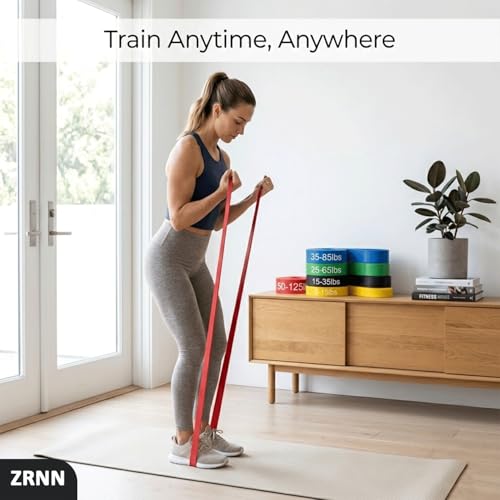 Resistance Bands, Pull Up Assistance Bands Set for Men & Women, Exercise Workout Bands for Working Out, Pull Up Bands, Body Stretching, Physical Therapy, Muscle Training