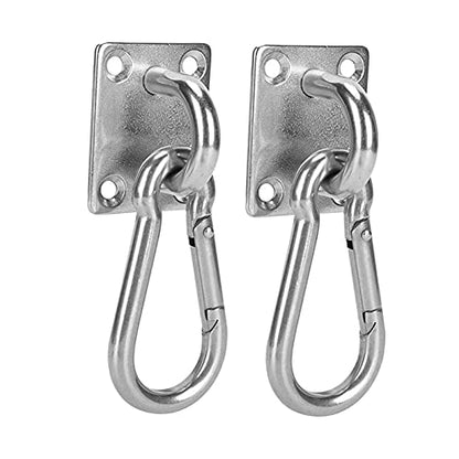 High Strength Ceiling Mount Anchor Hooks, Trainer Wall Mounted Strap Trainer Hanger for Battle Rope,Yoga Swings,Hammock