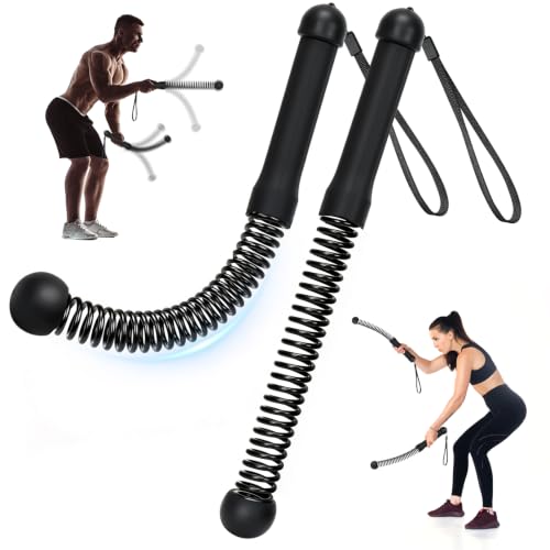 TRELC Portable Ropeless Battle Rope, Cordless Battle Rope for Home Gym - color: Black