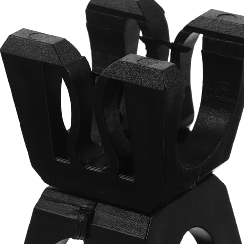 5pcs Football Training Rod Buckles Agility Pole Swivel Clips Multi-Function Marker Connectors for Soccer Speed and Drill Training Equipment