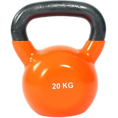 Kettlebell Weights Women's Fitness Shaping Kettle Bells, Home Squat Exercise Kettle Ball, Vest Line/Peach Buttocks, Create A Perfect Body Curve(Orange-20kg) - color: Orange-20kg