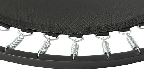 Machrus Upper Bounce Mini Rebounder Trampoline for Adults and Kids, Exercise, Indoor Fitness, Foldable Round Jumping Exerciser, Supports up to 220 lbs, 48 Inch, Blue