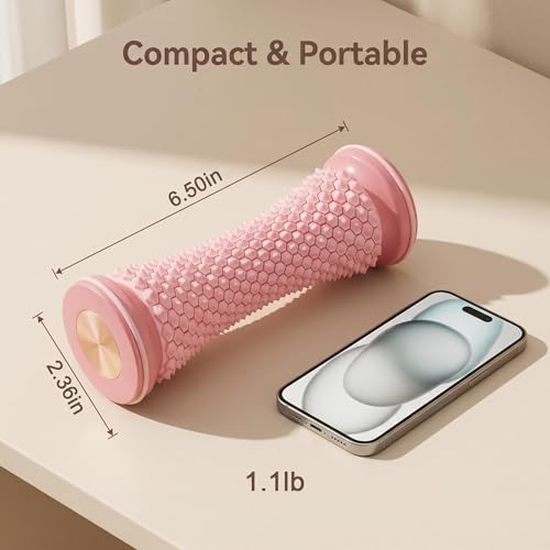 Foot Roller for Plantar Fasciitis Relief – Honeycomb Massage Stick for Arch & Heel Discomfort, Deep Tissue Muscle Recovery Tool for Runners Athletes Yoga