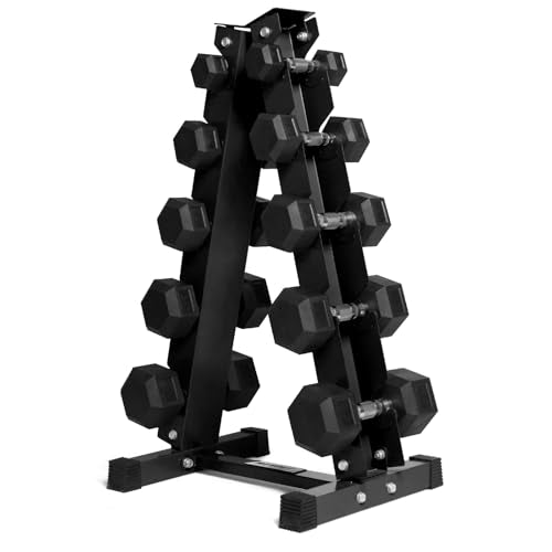 Ritfit 5-650 LBS PVC Encased Hex Dumbbell Sets with Optional Rack for Home Gym, Hand weight with Chrome Handle for Strength Training,Workouts - style: (5+10+15+25+35) 180LBS SET