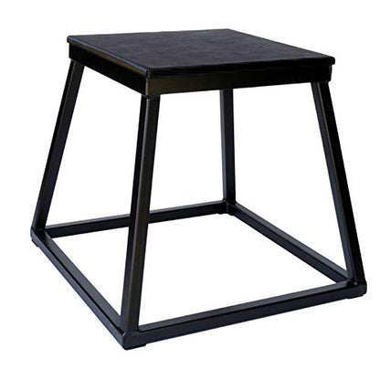 Ader Plyometric Platform Box Set- 12", 18", 24", 30", 36" and 42" Black