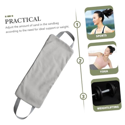 WOONEKY Fitness Training Sandbag with Handles Versatile Workout Sandbag for Muscle Training Core Strength and Boxing Durable Gym Supply for Home and Outdoor Use