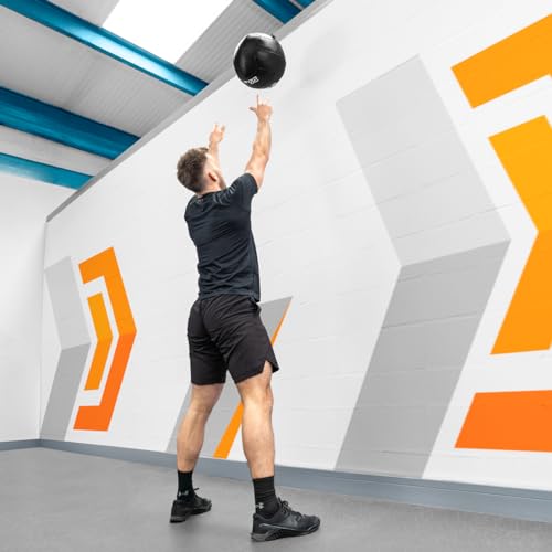 FORZA Wall Ball [6.5LBS-33LBS] | Durable Exercise Balls for Strength & Power Training - Available Individually or as a Set - size: 6.5lb