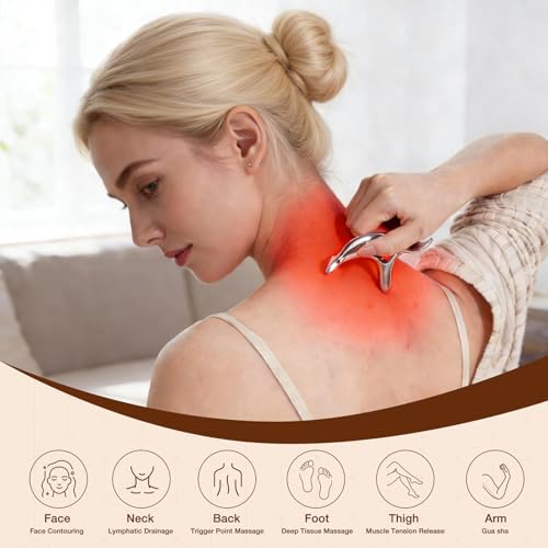 All in 1 Trigger Point Massage Tool TMJ Tension Relif Face Gua Sha