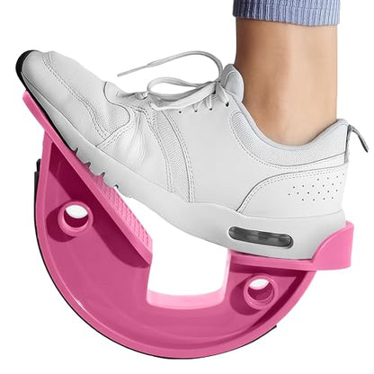 Yes4All Foot Rocker, Effective Calf Stretching and Foot Massager Stretcher for Plantar Fasciitis Relief, Improved Flexibility, Ergonomic Design for Home Exercise - color: E. Pink