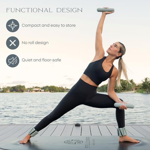 Dumbbell - Hand Weights for Exercise, Muscle Toning, Muscle Toning, Strength Building & Full Body Workout - color: IVORY, style: 2.2 lb