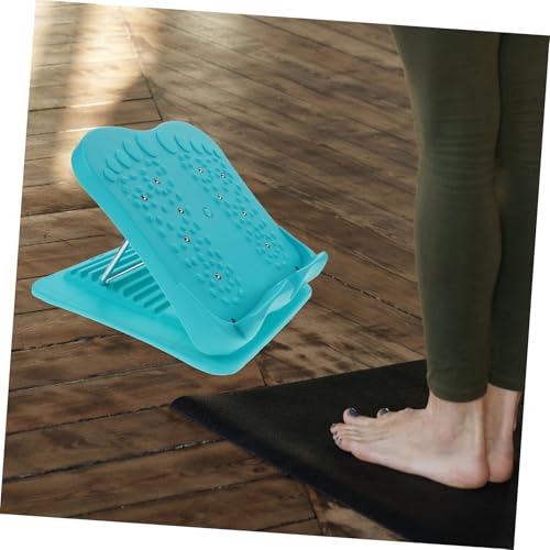 BESPORTBLE Foldable Foot Massager Stretch Board for Calf and Ankle Exercises Adjustable Incline Non-Slip Surface Compact Design for Home and Office Use