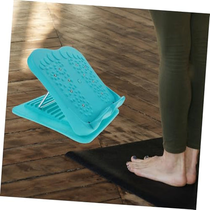 BESPORTBLE Foldable Foot Massager Stretch Board for Calf and Ankle Exercises Adjustable Incline Non-Slip Surface Compact Design for Home and Office Use