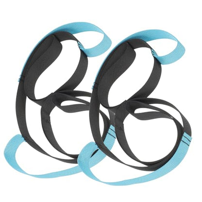 2pcs Leg Mobility Belt Thigh Straps for Workout Elder Leg Lifter Assist Belt Stretching Straps for Gym