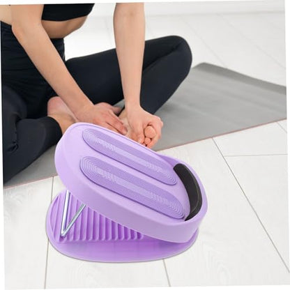 Toyvian Incline Stretch Board for Feet Gear Adjustable Calf Stretching Board Foldable Wood Legboard for Ankle Mobility Muscle and Flexibility for Athletes and Fitness Enthusiasts