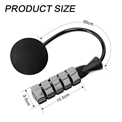 Jump Rope, Training Ropeless Skipping Rope for Fitness, Adjustable Weighted Cordless Jump Rope for Men and Women
