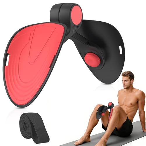 Pelvic Floor Exercise Devices, Inner Thigh Kegel Exerciser, Kegel Trainer for Postpartum Rehabilitation, Exerciser of Thigh at Home, Hip Under Desk Exercise Men Women with Band