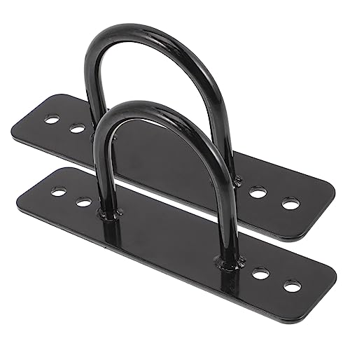 STOBAZA 2Pcs Rope Anchor Wall Mount for Gymnastics Battle Rope Yoga Equipment Fixing Hook for Indoor Outdoor Fitness Training