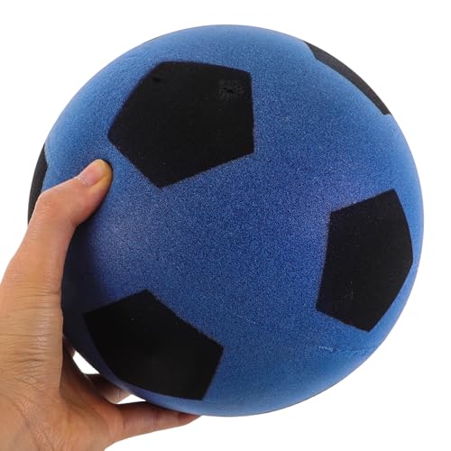 SUPVOX Silent Soccer Ball 7.08In Soft Pu Indoor Football for Kids Quiet Training Toy Improve Soccer Skills and Reaction for Home and School Play