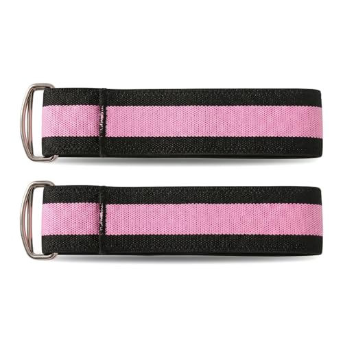 1Pair Resistance Training Bands Set, Adjustable Compression Straps for Lower Body Exercise, Glute Activation and Fitness Workout