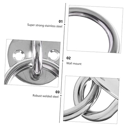 2sets Heavy Duty Ceiling Hooks for Swing Accessories Home Gym Wall Mount Suspension Anchor Functional Trainer Bracket