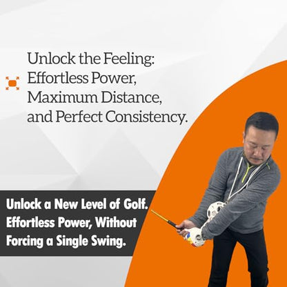 Dr. Golf Big Swing Training Ball - Muscle Memory Trainer for Perfect Arm-Hand Sync, Develop a Connected Golf Swing & Reduce Arm Separation - color: Black