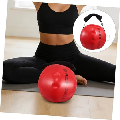 Hemobllo Heavy Bag Aqua Ball Water Training Sandbag with Handle for Home Gym Workout, Easy Fillable Pvc and Cloth Material, Adjustable Weight for Indoor and Outdoor Exercise