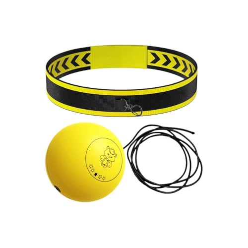 Boxing Reflex Ball Headband - Reaction Training Fun Hand Eye Coordination - Beginners Reflex Punching Ball Boxing Gear | for Adults Professionals Enthusiasts Beginners Amateurs Lovers Families