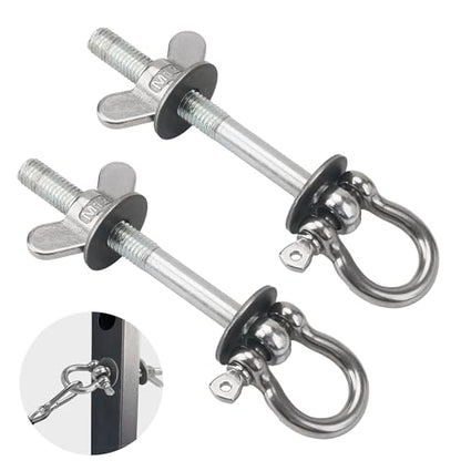 Band Pegs for Power Rack, Power Rack Attachments for Resistance Bands, O-Ring Attachment for Power Rack, Do Allkinds of Resistance-Band Workouts with Powerrack (2 Pack)