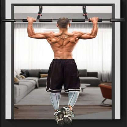Portable Pull-Up Bar for Doorway, Adjustable Chin-Up Bar No-Screw Installation for Home Office
