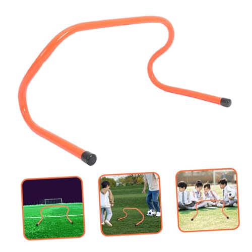 Alipis 3pcs Speed Training Hurdles Set 15cm Plastic Wear-Resistant Sports Agility Hurdles for Soccer Football Track Field Running Drills