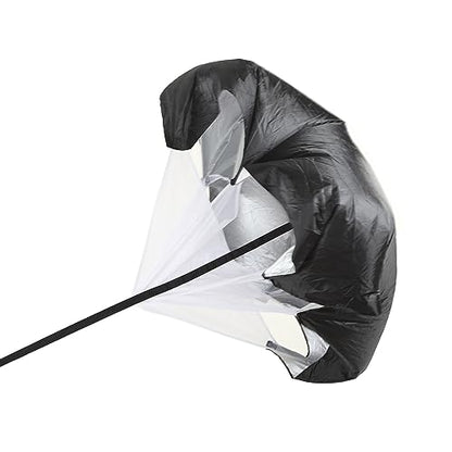 Running Speed Training Parachute | 5-15kg Load for Sprinters/Football/Soccer | Adjustable Belt, Portable Design | Improves Speed & Burst Strength