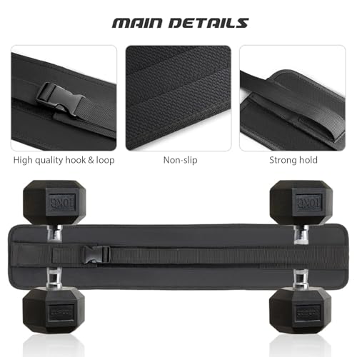 Adjustable Hip Thrust Belt - Home & Travel Glute Trainer | Lightweight & Foldable Design |Slip-Resistant Padding for Hip Protection