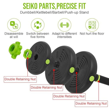 Adjustable Dumbbells, 44/66/88Lbs Free Weight Set with Connector, 4 In1 Weight Dumbbell Set Used As Kettlebells, Barbell, Push Up Stand, Fitness Exercise for Home Gym Suitable Men/Women