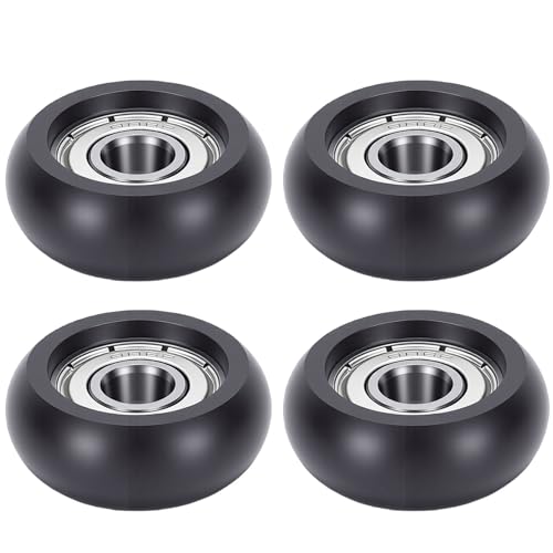 AB Wheel, Durable Plastic Core Roller for Home Gym, Core Workout Equipment for Full Body Exercise, Men Women Beginners