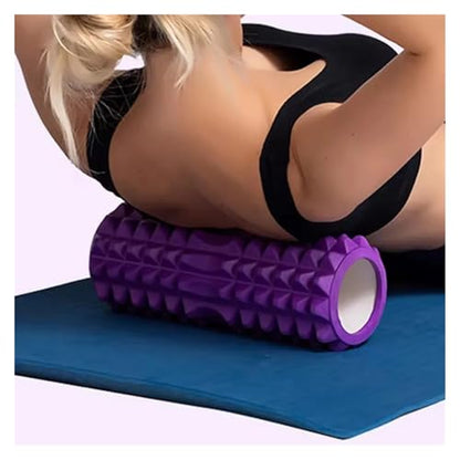 High Density Foam Roller for Muscle Massage - Pain Relief for Back, Legs, and Arms(Pink)