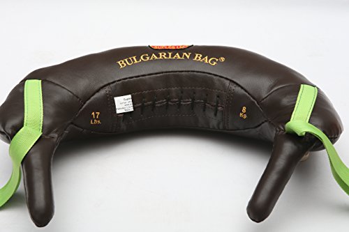 Bulgarian Bag Suples Original Featuring Genuine Leather Core for Maximum Strength and Martial Arts Training Efficiency - size: Small (17 lb)